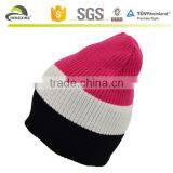 Custom Fold up Knitted Hat and Wholesale Beanies Knitting Hats thumbnail-4
