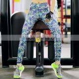 Sublimation Printed Leggings Compression Tights Bodybuilding Suit, Sportswear Yoga Running Pants thumbnail-3