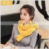 Autumn Winter Ladies or Women or Girls Fashion Pure Color New Blue Knitted Scarf Majored Maker thumbnail-3