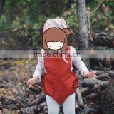Baby Lovely Red Cotton Kids Clothing Summer Rompers Children Boutique Clothes thumbnail-5