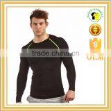 Polyester Dry Fit Running T Shirt Custom Logo Plain Slim Fit Sport T Shirt OEM thumbnail-1
