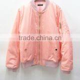 Runwaylover Spring Outerwear Waterproof Black Short Baseball Coats Women Bomber Jacket thumbnail-4