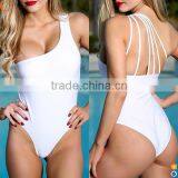 2017 High Cut One Piece Swimsuit for Women thumbnail-1