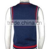 ISO9001/BSCI Manufature Tailored Made Unique School Uniform Sweater Vest thumbnail-4