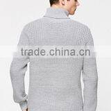 Wholesale Solid Color no Pattern Winter Warm Thick Turtleneck Sweters for Man thumbnail-3