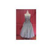 JA046 Bridesmaid Dress /gray Bridesmaid Dress / Butterfly Bridesmaid Dress // thumbnail-1
