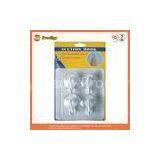 0.5kg Load ABS + PVC Transparent Removable Wall Hooks With Strong Stickiness thumbnail-1