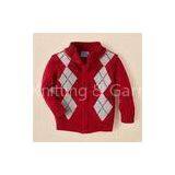 2 - 8 Year Long Sleeve Hand Knitted Baby Clothes Zipper Sweaters, Children Boys Cardigans thumbnail-1