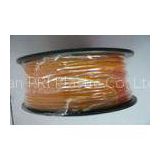 3mm 1.75mm Light Orange Transparent ABS Filament For 3D Printer Machine