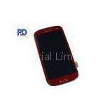Red S3 I9300 Spare Parts Samsung LCD Screen Replacement With Frame thumbnail-1