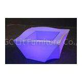 Lightweight LED Tea Table / LED Bar Tables for Party Modern Bar Counters