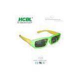 Red / Green / Purple Frame Linear Polarized 3D Flasses Reald For IMAX 3D Movies thumbnail-1