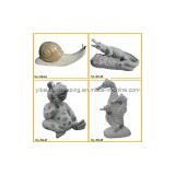 Animal Sculpture, Granite Marble Animail Carving Statue (YKAS-08)