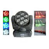 Stage Lighting / LED 10W * 7bulbs 4 In 1 RGBW Moving Head Beam Light
