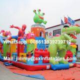 Cheap Price PVC Outdoor Inflatable Game Equipments,Giant Kids Dinosaur Inflatable Bouncer For Sale thumbnail-3