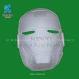 Delicate And Beautiful Fiber Molded Plup White Paper Masks