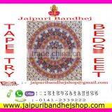 Jaipuri Bandhej Manufacturer Mandala,wall Hanging, Tapestry thumbnail-1