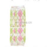 Green And Pink Argyle Leg Warmers Adorable Checkered Baby Leg Warmer