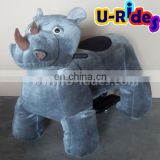 Hippo Coin operated animal car ride children ride on animal For both indoor outdoor