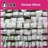 2017 Embroidery White Milk Silk Yards Chemical Lace Trims Border thumbnail-2