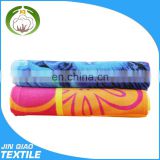 100% cotton velour reactive printed hawaii flower beach towels