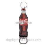 Specialized Customized bottle shape Metal Beer Keychain Bottle Opener