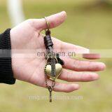 Wholesale Gifts for Men Heart Shaped Lock With Key Vintage Punk Keychain thumbnail-3