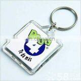 Promotional Square Acrylic Keychain40*40mm