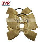 Gold Ribbon Bow With Elastic Loop thumbnail-1