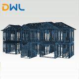 Легкостенный стальной префабричный вилла. Префабрированные дома на стальном каркасе. Вилла на легком стальном каркасе