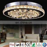 Popular Fashion Crystal Round Led Lights for Study Room thumbnail-2