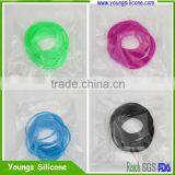 2016 Youngs Silicone Bracelet, l Cheap Colorful Transparent Silicone Bracelet thumbnail-3