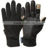 black winter motocycle warm gloves