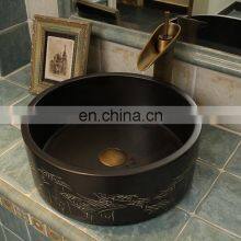 Antique Design Art Porcelain Bathroom Wash Basins