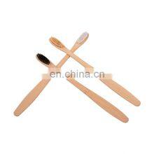 Custom Logo Eco-friendly Organic Natural Medium Bristle Bamboo Charcoal Toothbrush thumbnail-3