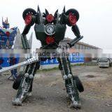 Modern Style Large Metal Abstract Sculpture , Art Sculptures for Outdoor Decoration 6 Meters High Bumblebee thumbnail-1