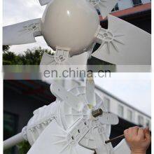 2000W Wind-solar Hybrid Home Wind Power Generation Five-blade Portable Manufacturers 48v Wind Generator Turbine Price thumbnail-5