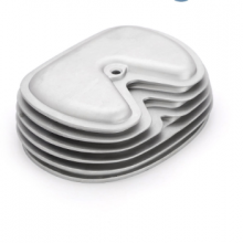 Aluminum alloy housing for motor accessories