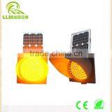 2016 Best Selling Long Performance Life Yellow Solar Flashing Warning Light thumbnail-1