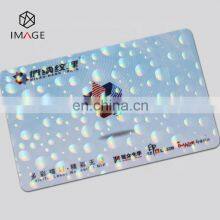 Custom PET Transparent ID Card Hologram Overlay Film thumbnail-4