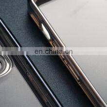Wholesale Soft TPU Electroplate Clear With Camera Protecting Mobile Phone Case for IPhone 12 ProMax thumbnail-3