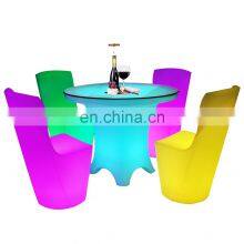 Illuminated Night Club Outdoor Garden Event Party Hookah Lounge Glowing Light up Led Furniture Stool Tables and Chairs Sofa Set thumbnail-4