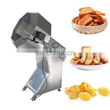 Caramel Popcorn Peanut Drum Type Seasoning Hotair Blow Nuts Roasting And Flavoring Machine thumbnail-2