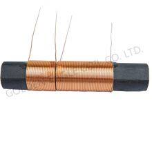 Custom Ferrmagnetic Coil With Two Winding Coil R Rod Magnetic Ferrite Coil Factory thumbnail-4