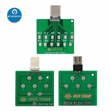 USB Dock Tail Plug Port Test Board for IPhone U2 Micro Ports Testing