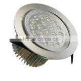 CE RoHS Approved High Lumen 20w Led Down Light