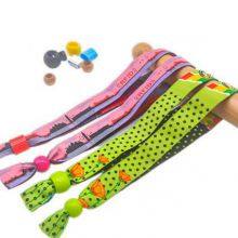 Custom Promotion RFID Bracelet NFC Festival Ticket Concert Entry Woven Wristband/Bracelet thumbnail-2