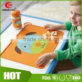 Custom Cartoon Dinning Protable Kids Silicone Placemat,silicone Eat Mat Quality Choice thumbnail-4