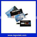 Free Logo Service 1 C Printed Credit Card Usb