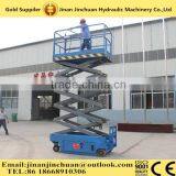 Self-propelled Four Mobile Scissor Hydraulic Lifts/auto-walking Scissor Lift Work Platform thumbnail-4